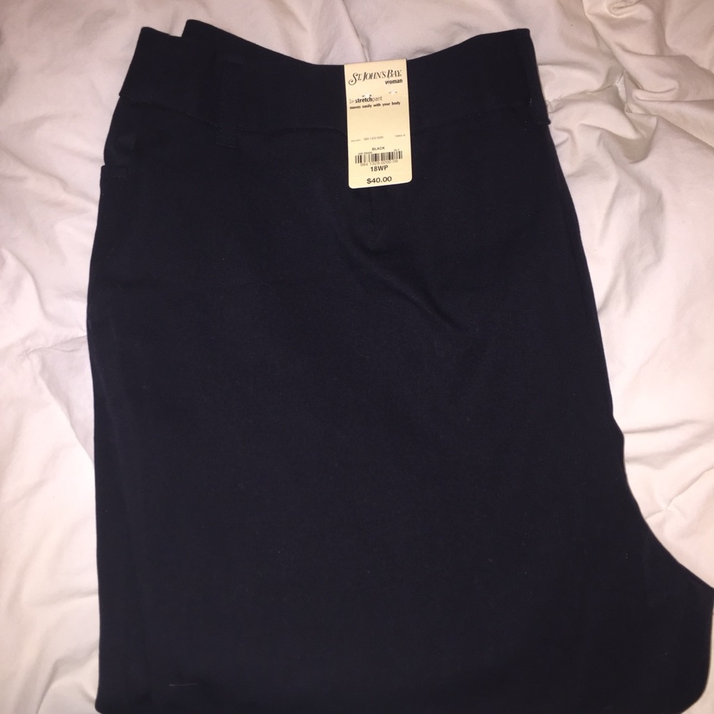Black St Johns Bay slacks